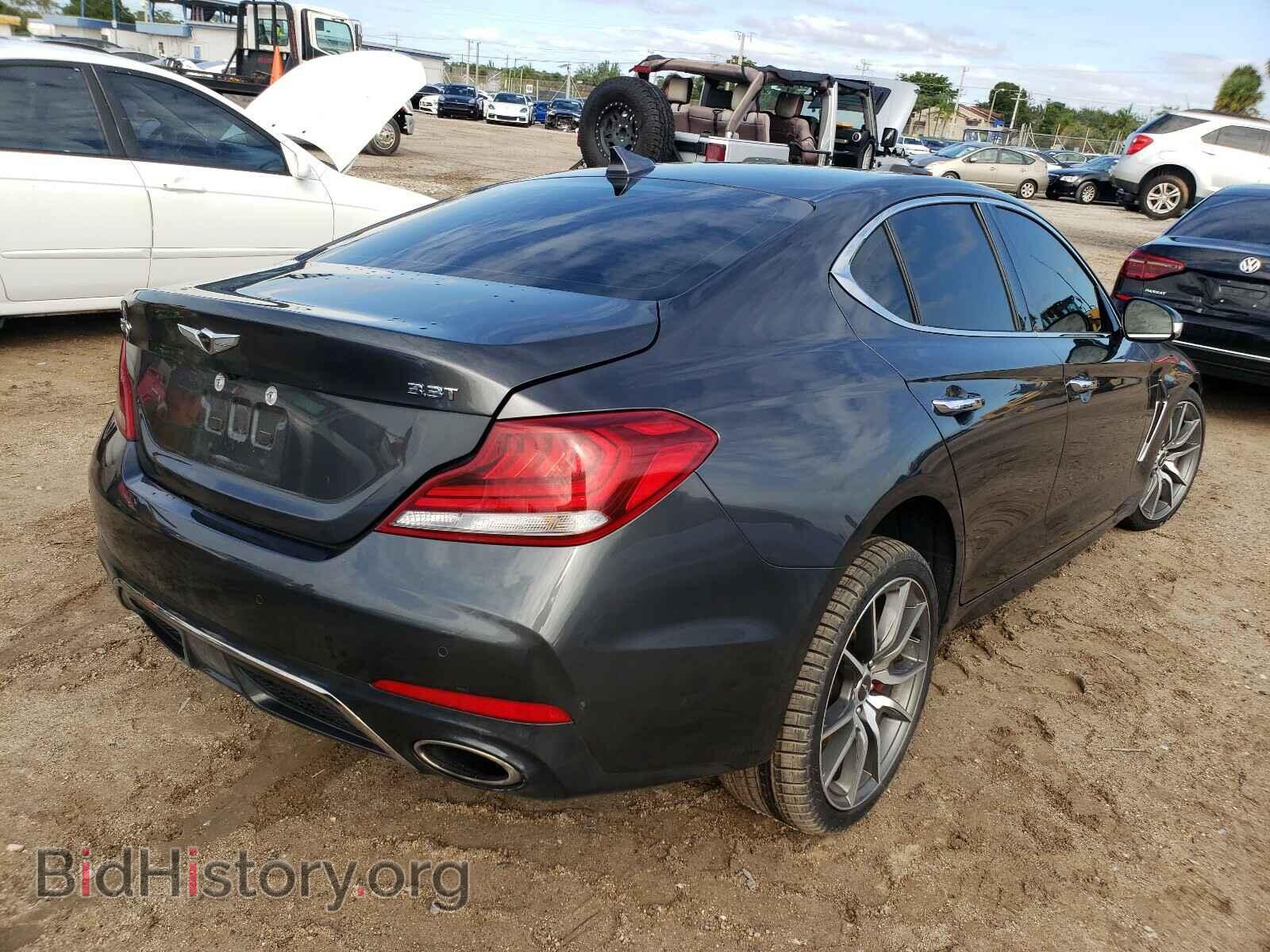 2019 GENESIS G70 - VIN: KMTG34LE2KU026312 - Фото 4