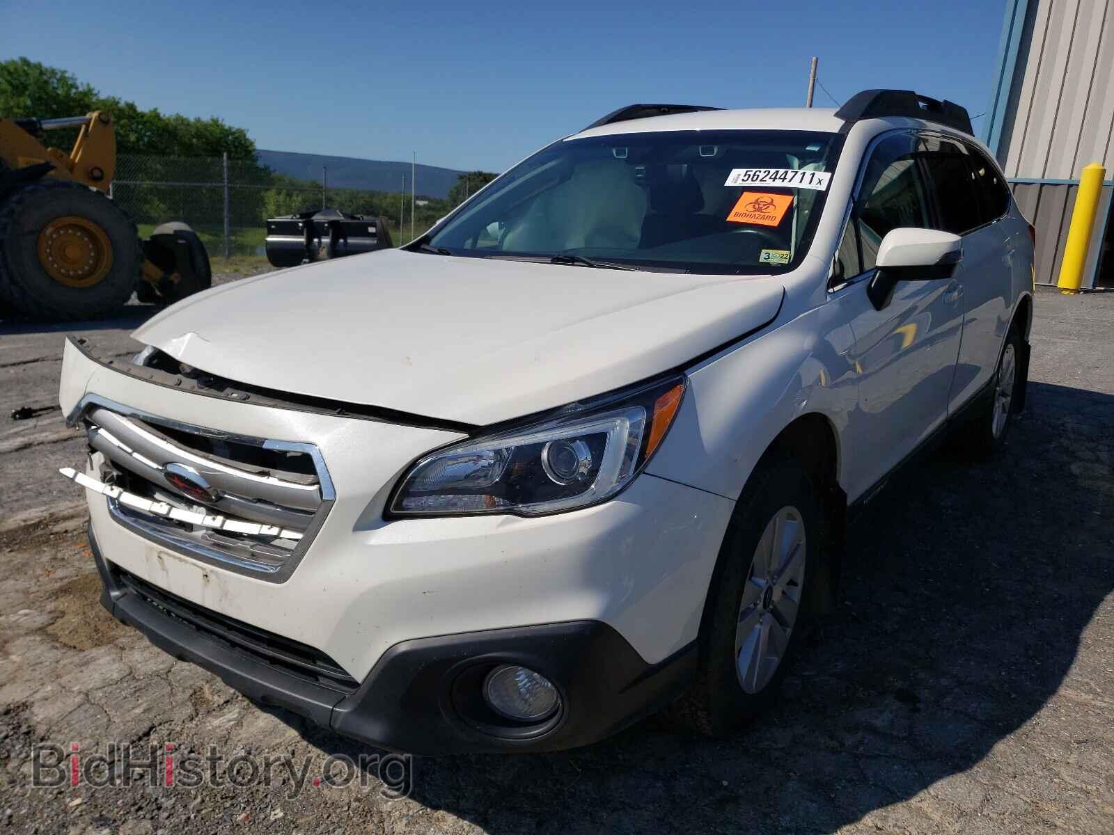 2017 SUBARU OUTBACK - VIN: 4S4BSAFC5H3343855 - Фото 2