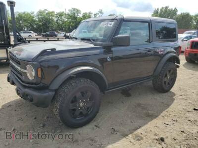 2022 Ford BRONCO Base, черный — VIN 1FMDE5AH3NLB70794, Copart