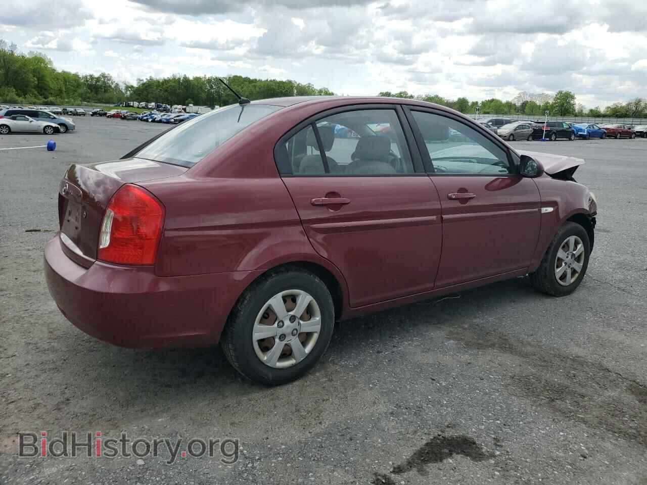 2007 HYUNDAI ACCENT - VIN: KMHCN46C27U122106 - Фото 3