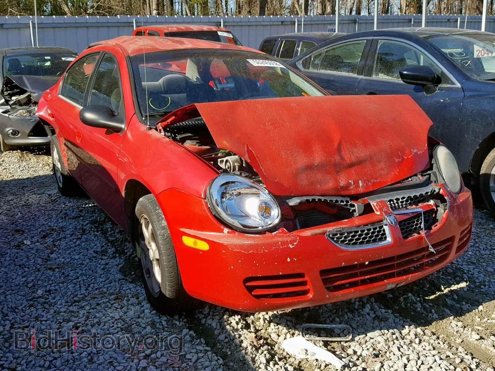 Photo 1B3ES56C35D246220 - DODGE NEON 2005