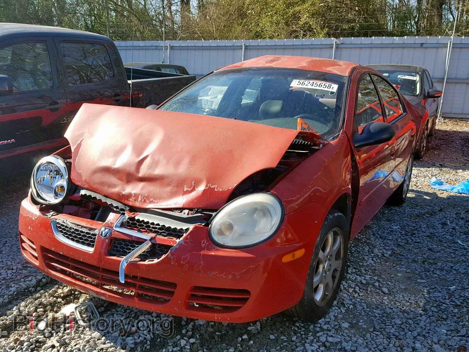 2005 DODGE NEON - VIN: 1B3ES56C35D246220 - Фото 2