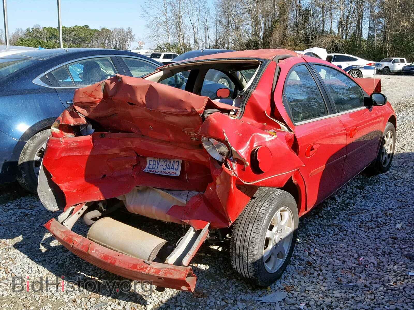 2005 DODGE NEON - VIN: 1B3ES56C35D246220 - Фото 4