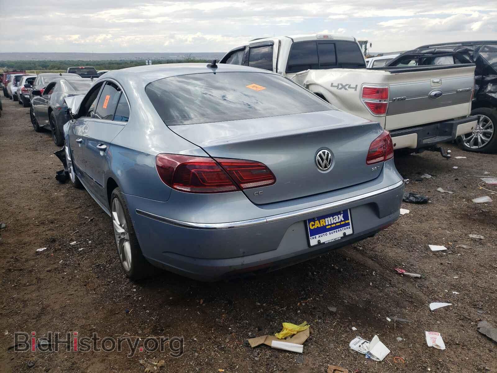 2013 VOLKSWAGEN CC - VIN: WVWRP7AN2DE526323 - Фото 3