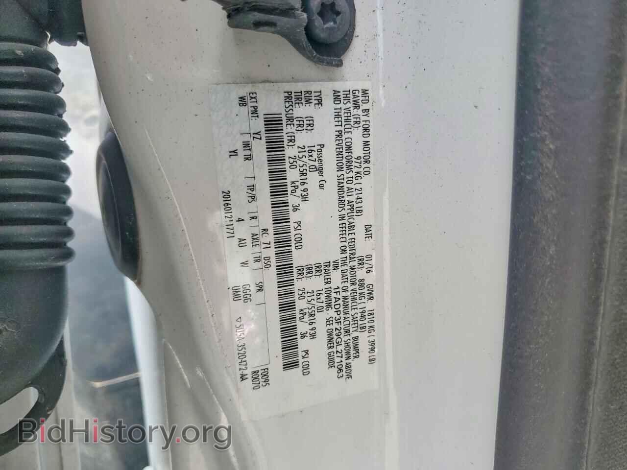 2016 FORD FOCUS - VIN: 1FADP3F29GL271063 - Photo 13