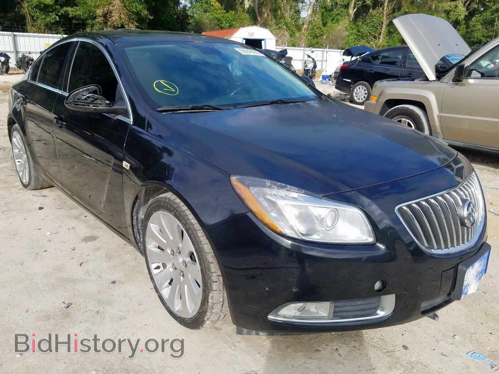 Фотография W04G15GV0B1084774 - BUICK REGAL 2011