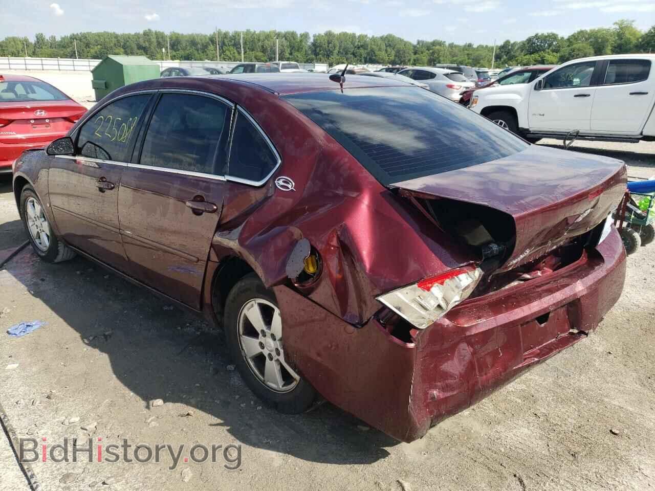 2007 CHEVROLET IMPALA - VIN: 2G1WT58K979223800 - Фото 3