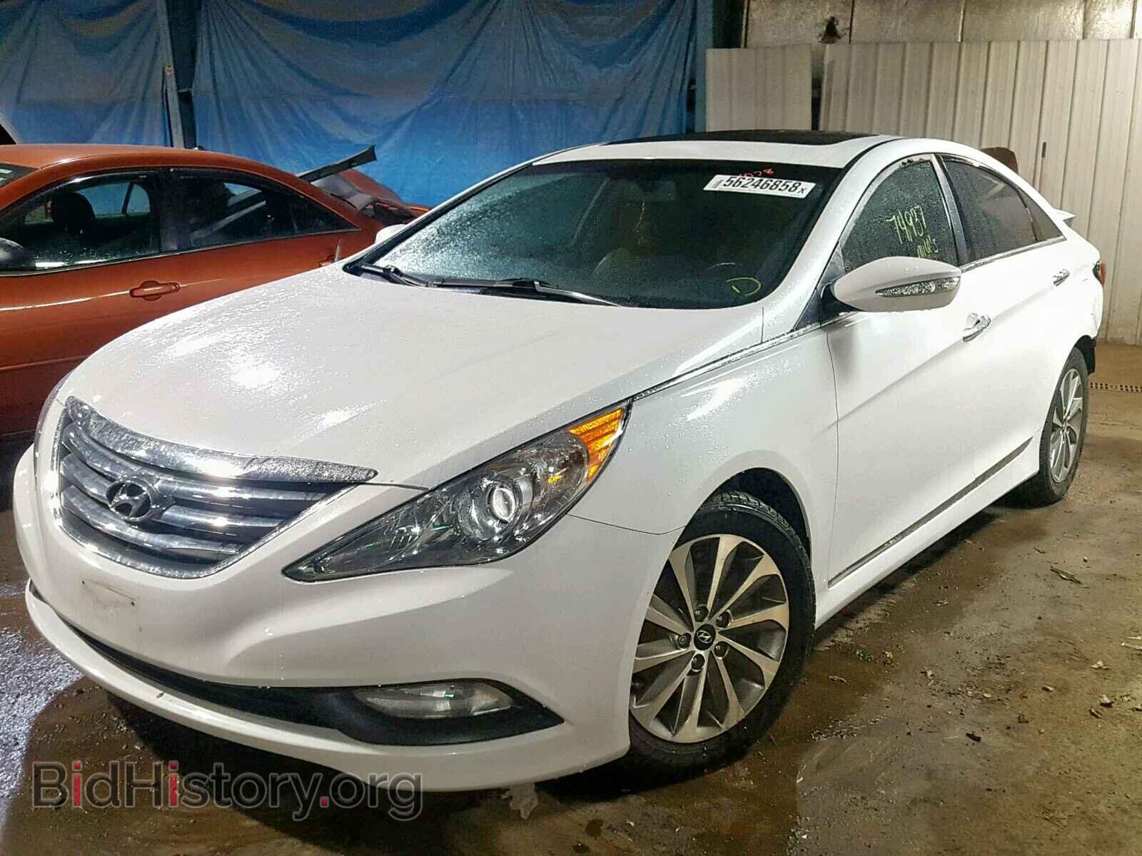 2014 HYUNDAI SONATA - VIN: 5NPEC4AC9EH817149 - Photo 2