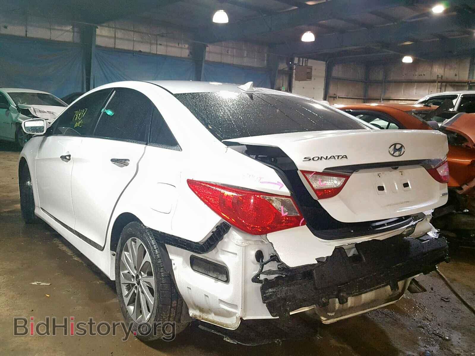 2014 HYUNDAI SONATA - VIN: 5NPEC4AC9EH817149 - Photo 3