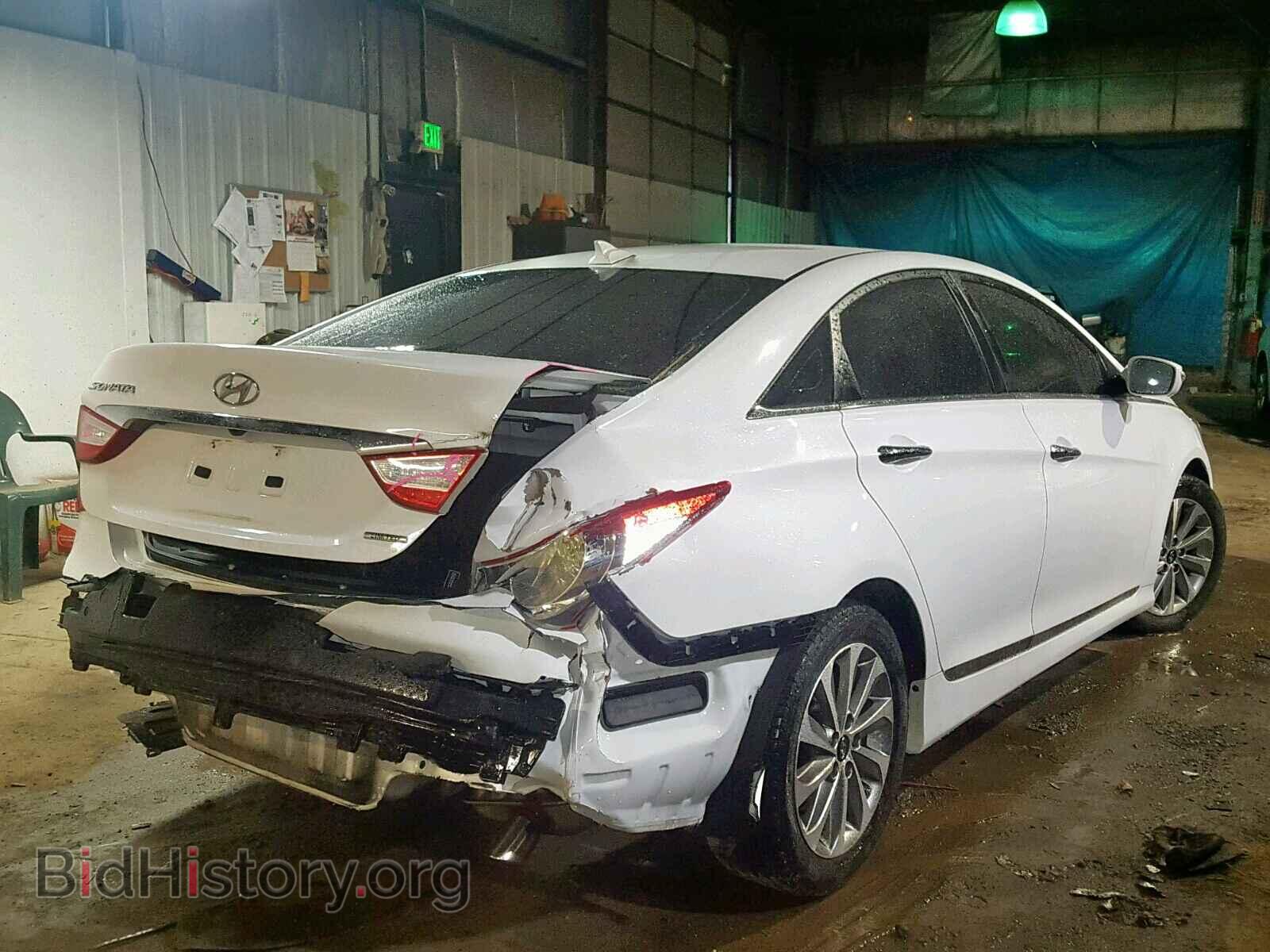 2014 HYUNDAI SONATA - VIN: 5NPEC4AC9EH817149 - Photo 4