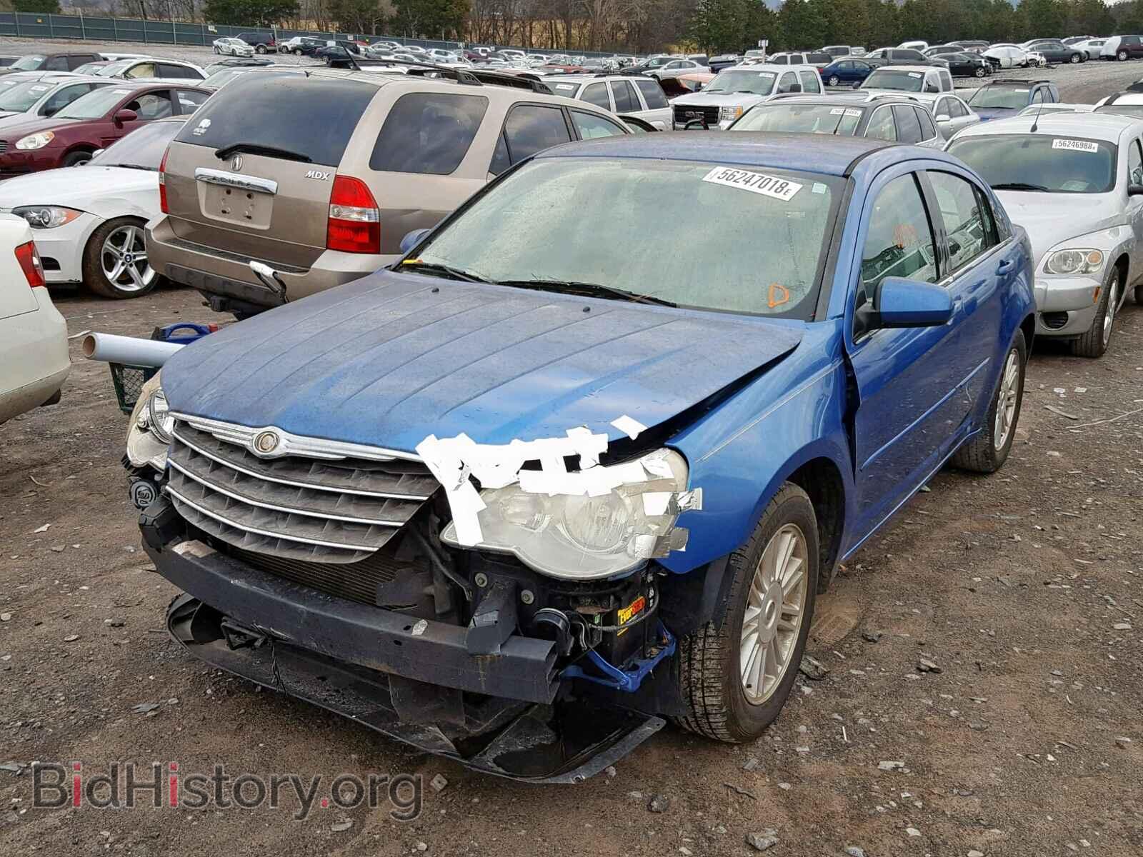2007 CHRYSLER SEBRING - VIN: 1C3LC56K67N540237 - Фото 2