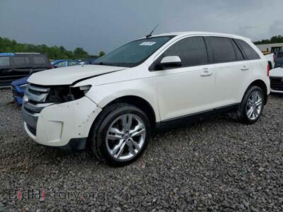 2013 Ford EDGE SEL, белый — VIN 2FMDK3JC3DBC21355, Copart