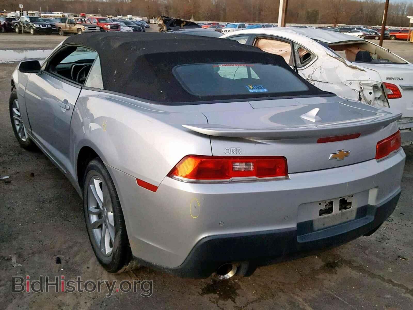 2014 CHEVROLET CAMARO - VIN: 2G1FB3D32E9226542 - Фото 3