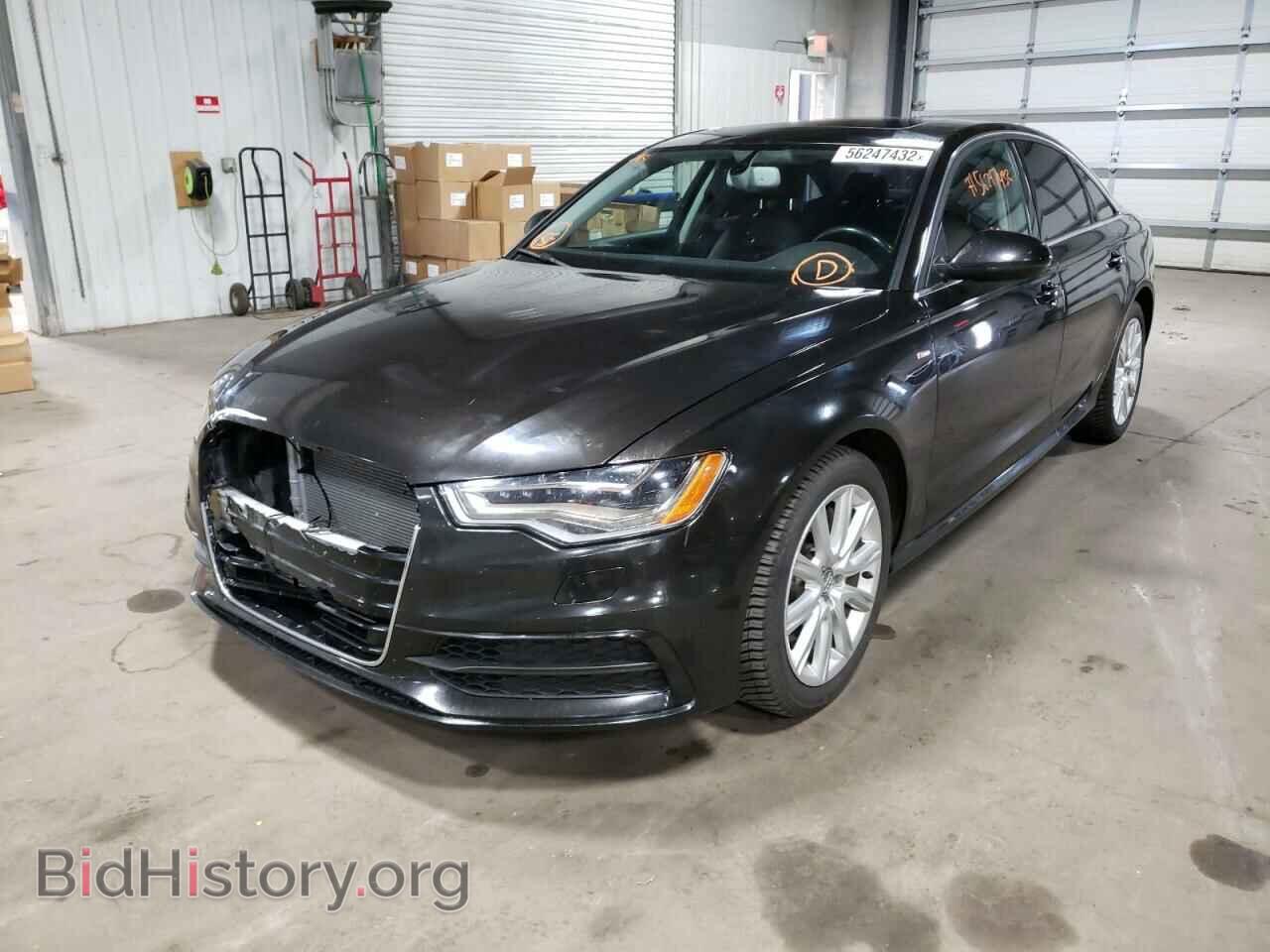2014 AUDI A6 - VIN: WAUHMAFC5EN071412 - Фото 2