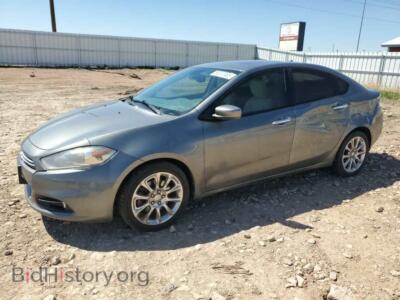 2013 Dodge DART Limited, серый — VIN 1C3CDFCH1DD132709, Copart