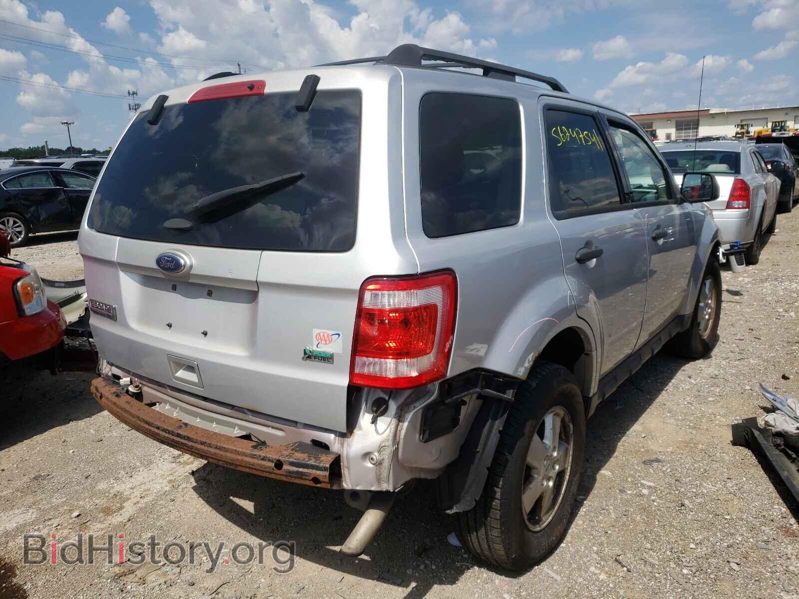 2011 FORD ESCAPE - VIN: 1FMCU9DG3BKB10850 - Фото 4