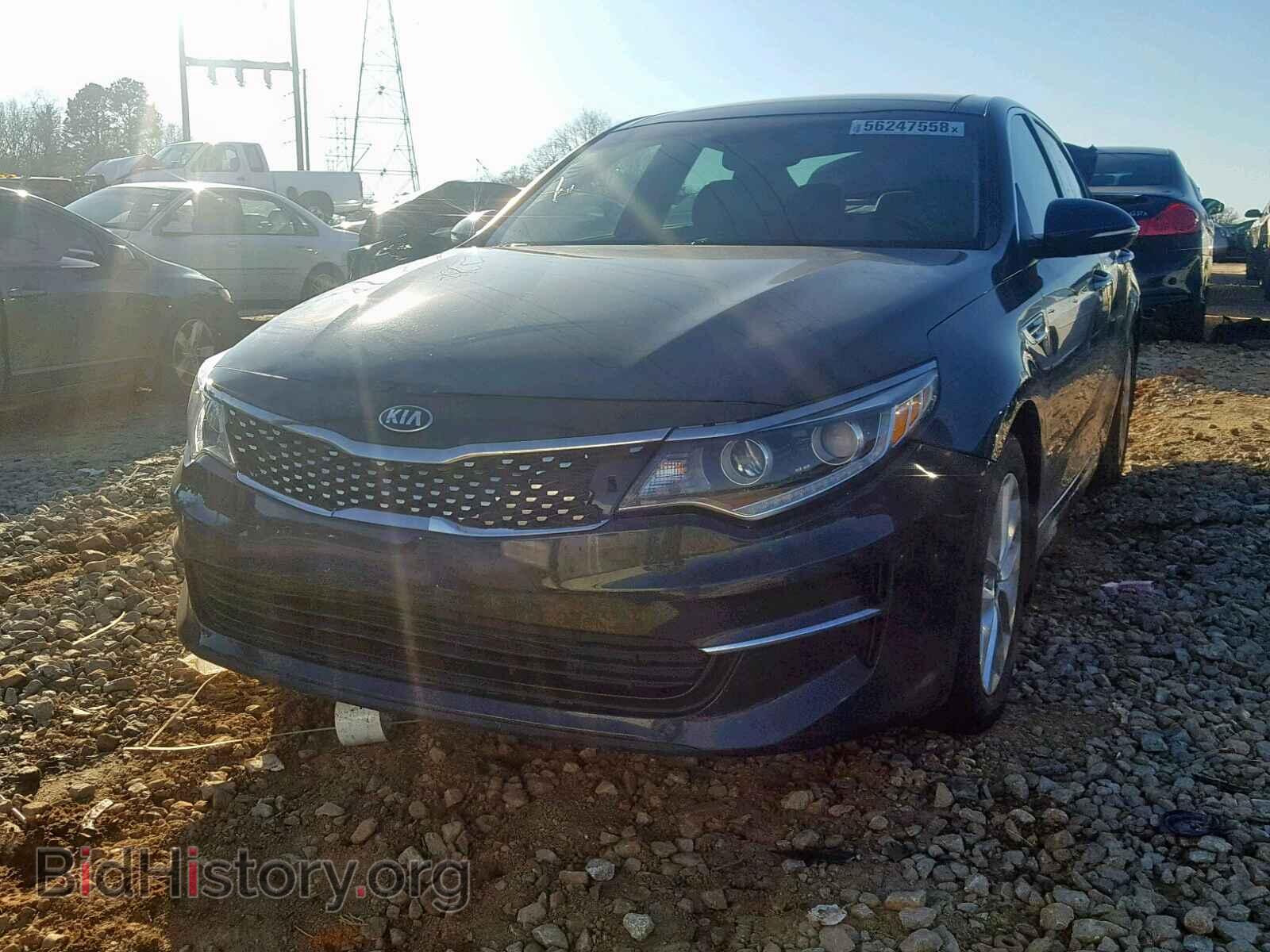 2016 KIA OPTIMA - VIN: 5XXGU4L31GG105381 - Фото 2