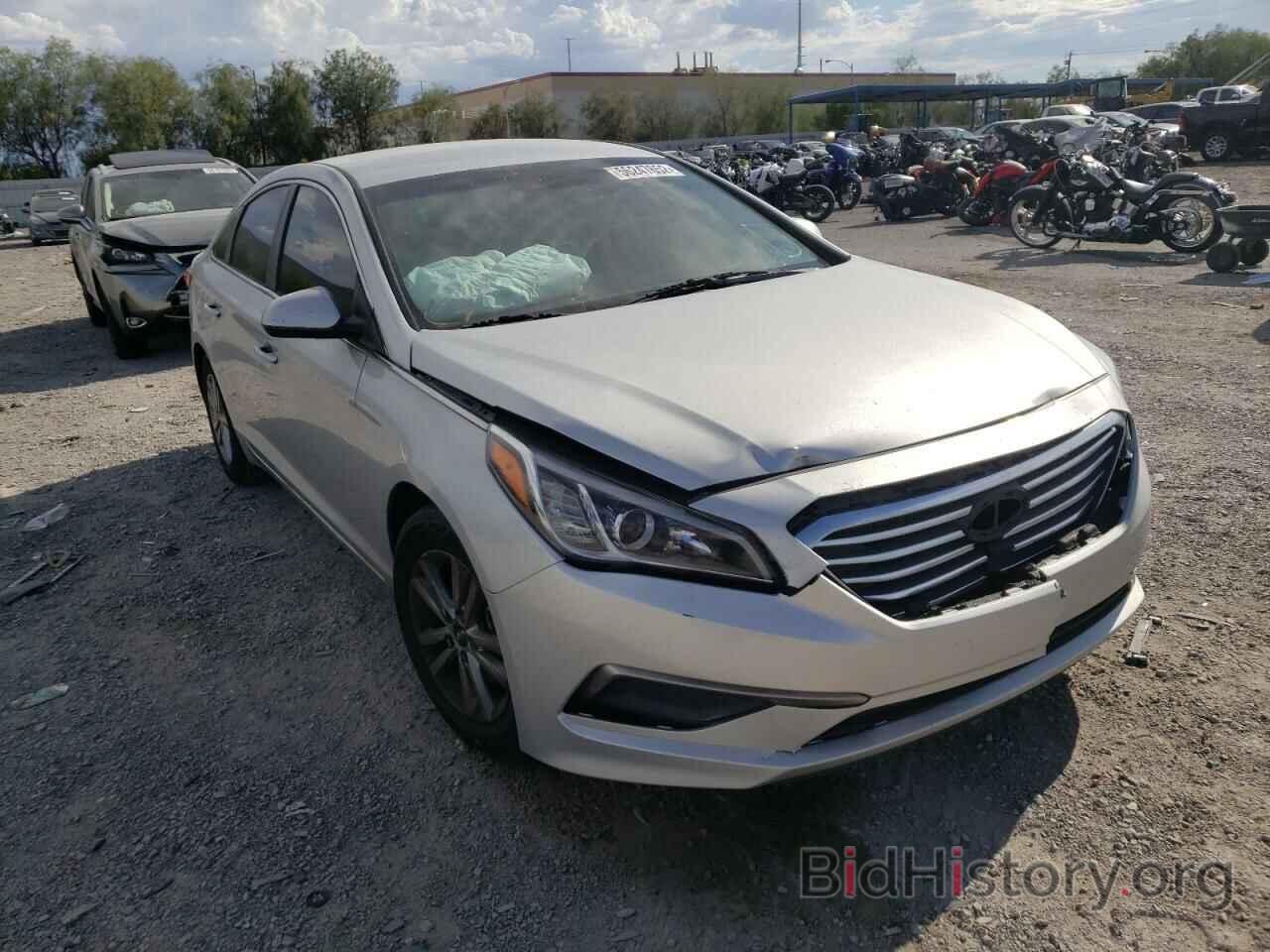 Фотография 5NPE24AF4GH372299 - HYUNDAI SONATA 2016