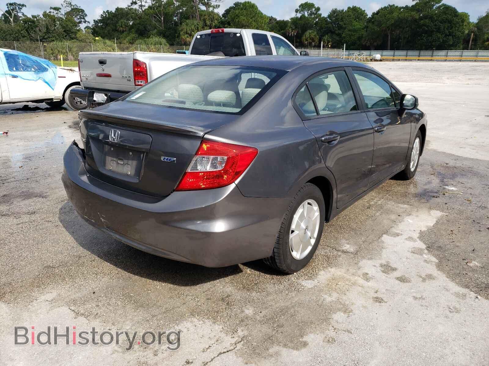 2012 HONDA CIVIC - VIN: 2HGFB2F68CH514823 - Фото 4