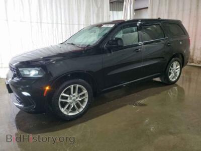 2021 Dodge DURANGO GT, черный — VIN 1C4RDJDG8MC644892, Copart