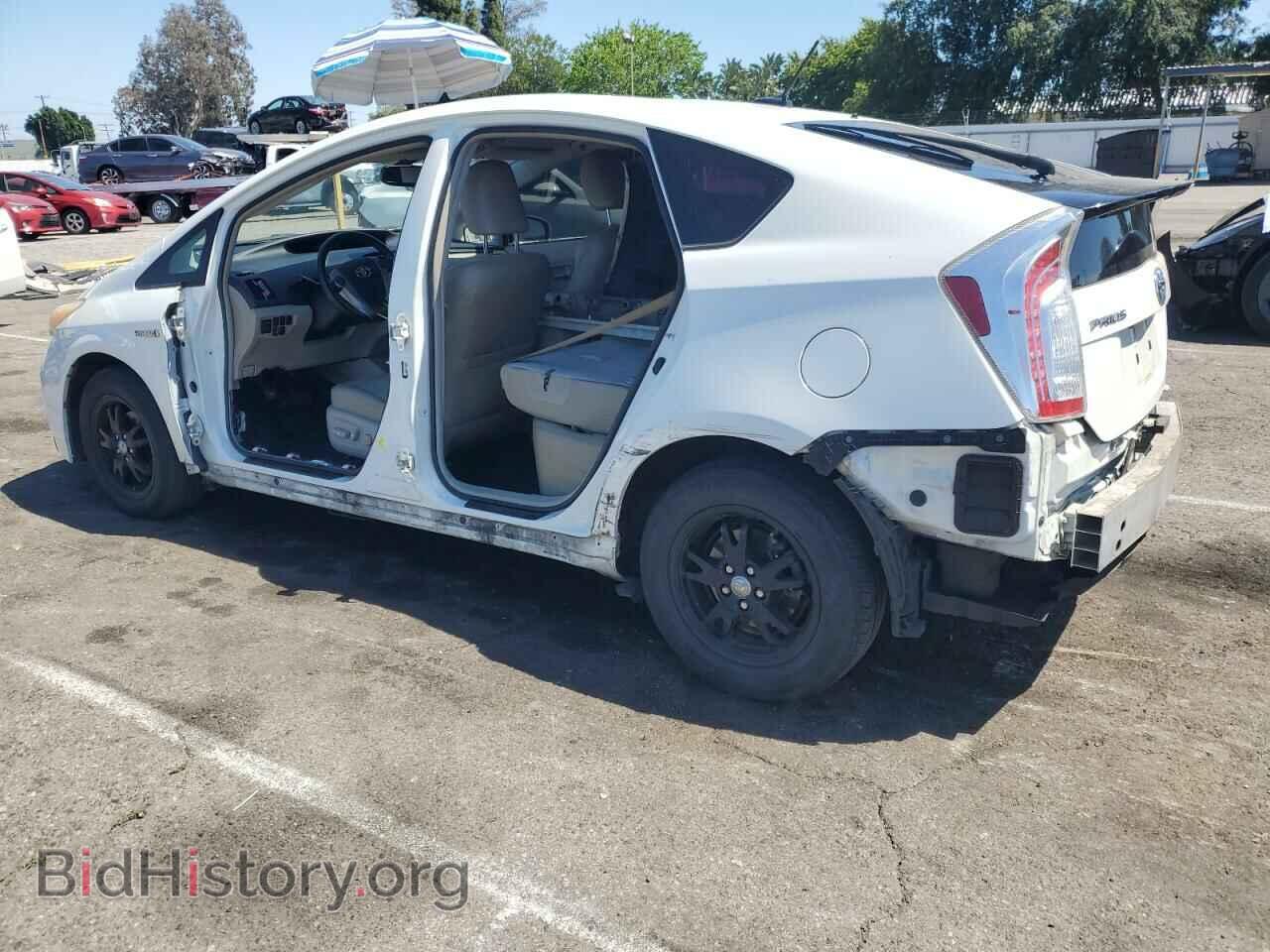 2014 TOYOTA PRIUS - VIN: JTDKN3DU4E1760409 - Фото 2