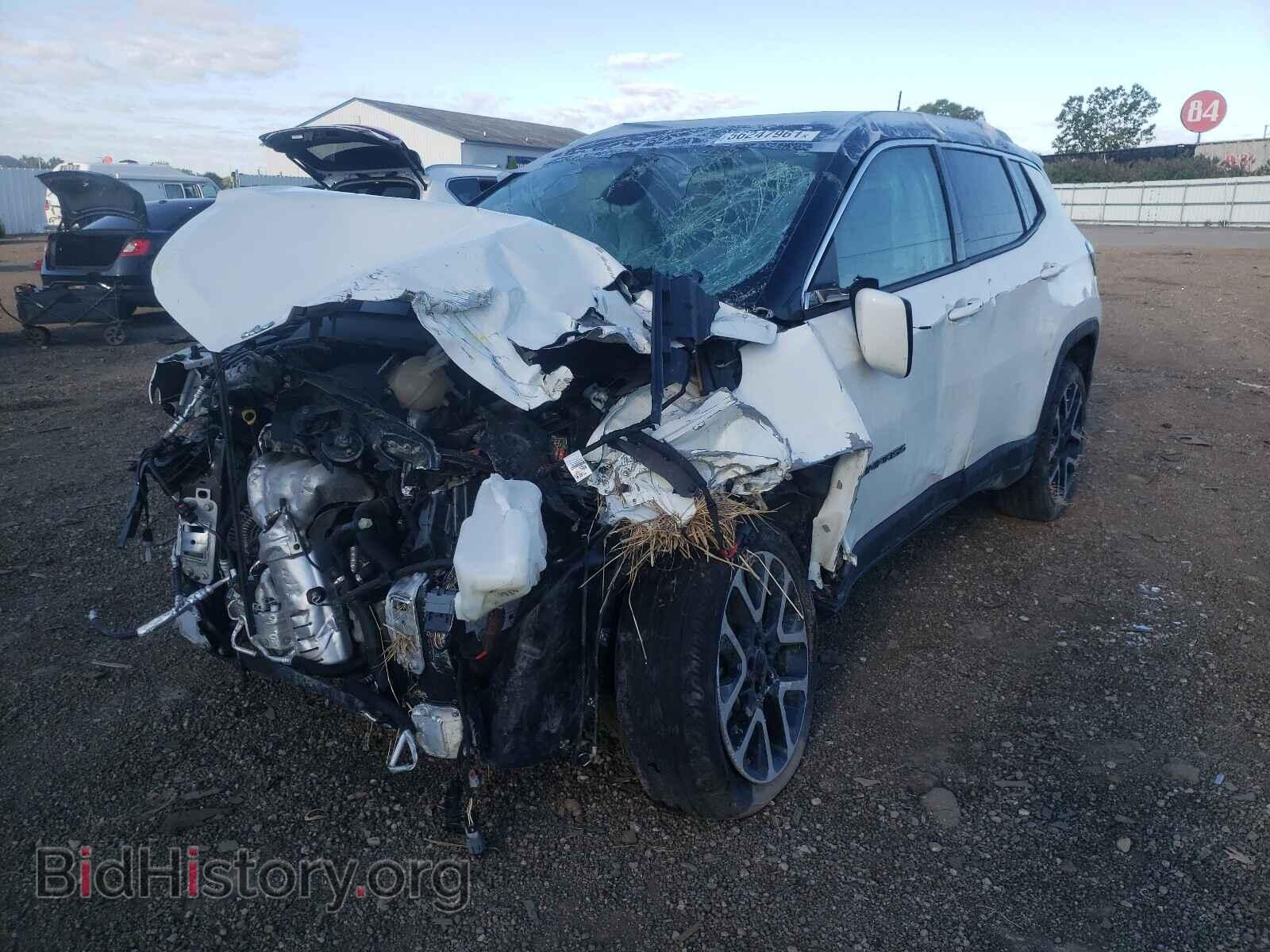 2018 JEEP COMPASS - VIN: 3C4NJDCB6JT350471 - Фото 2