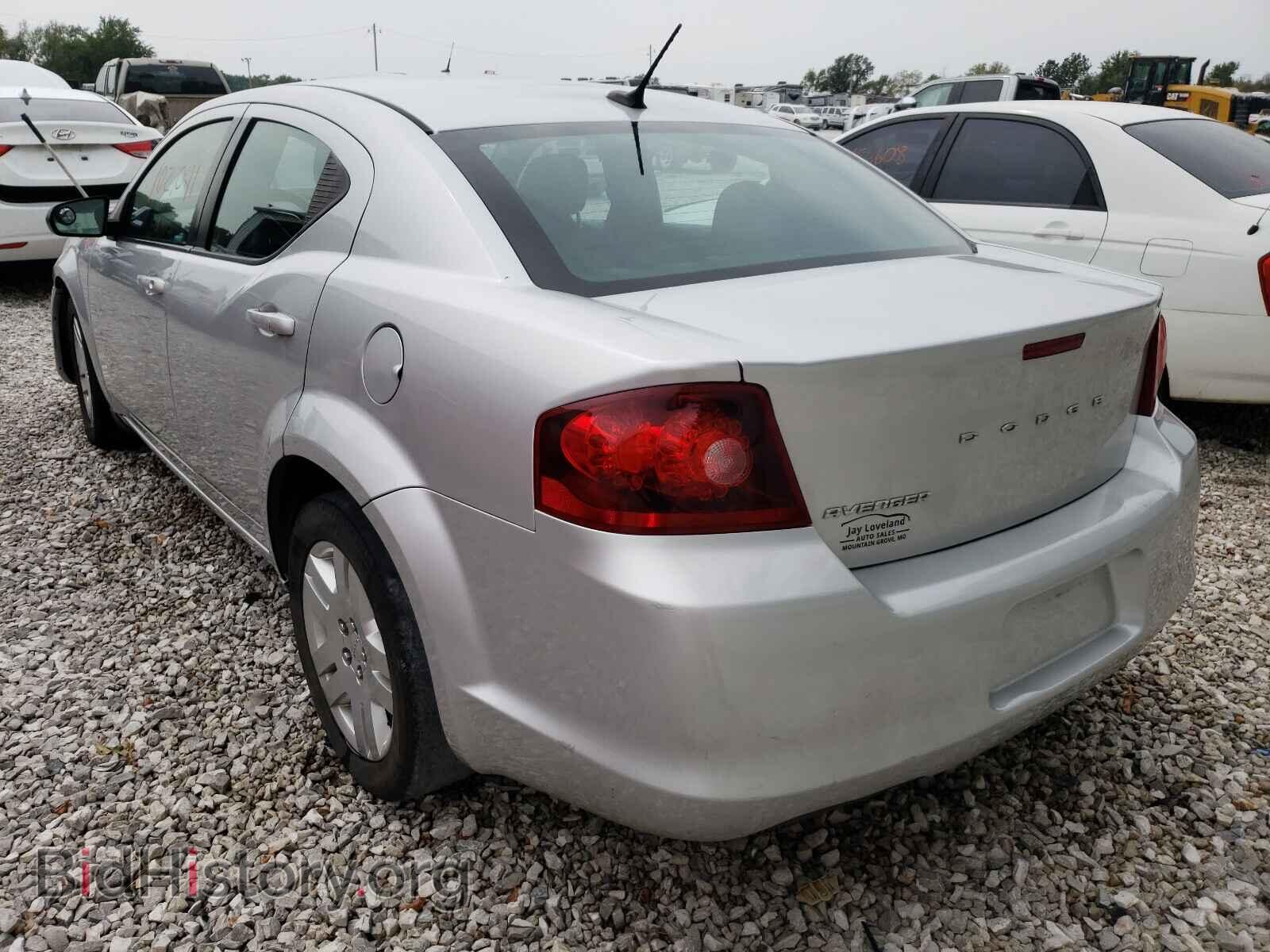 2012 DODGE AVENGER - VIN: 1C3CDZAB9CN252881 - Photo 3