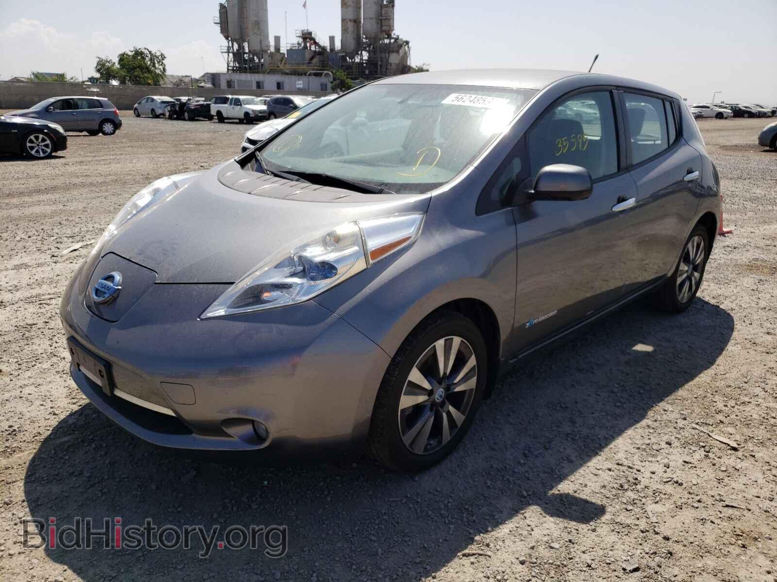 2014 NISSAN LEAF - VIN: 1N4AZ0CP7EC337957 - Фото 2
