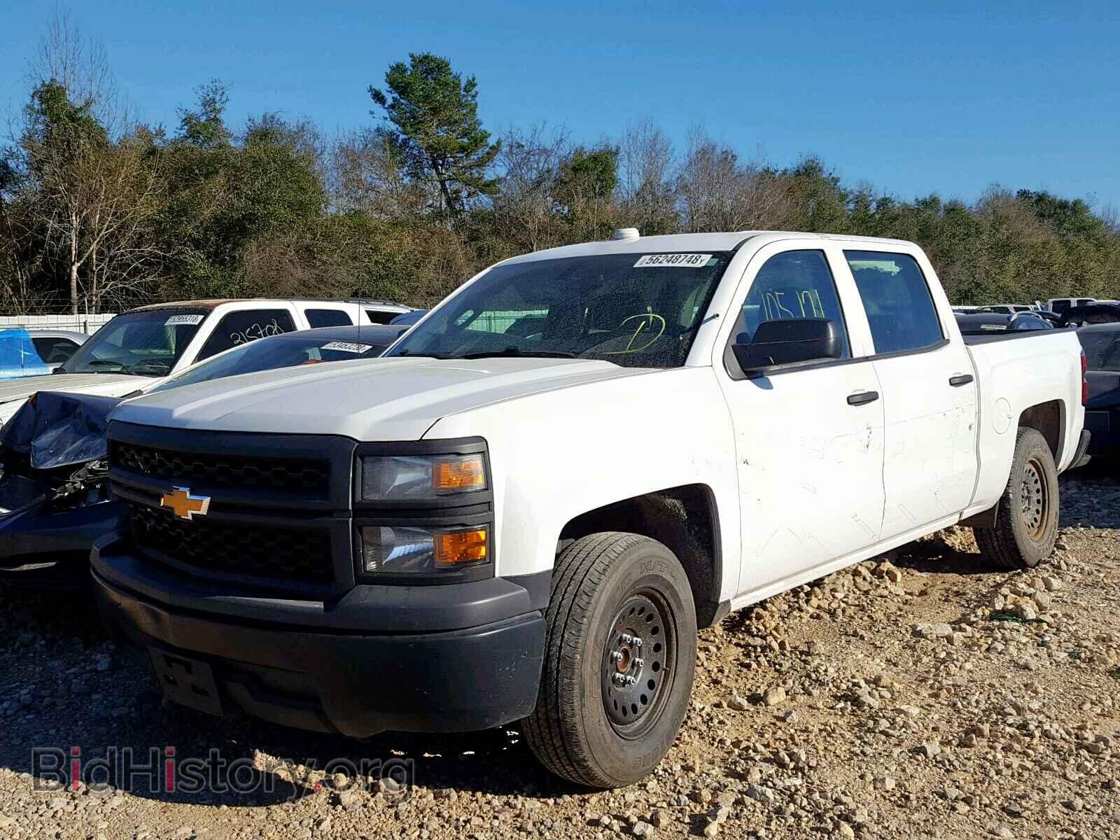 2014 CHEVROLET SILVERADO - VIN: 3GCPCPEC2EG309599 - Фото 2