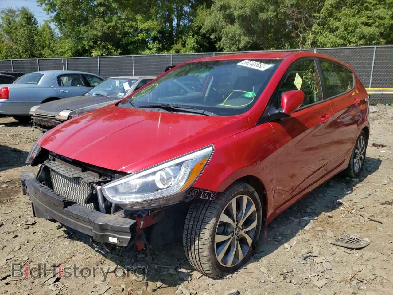 2017 HYUNDAI ACCENT - VIN: KMHCU5AE9HU345505 - Фото 2