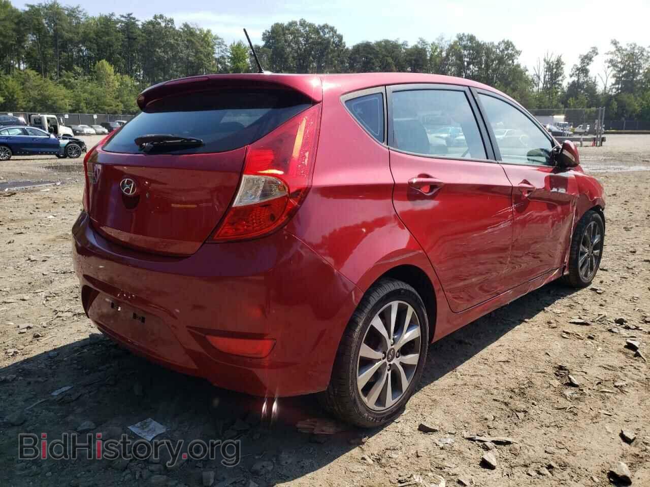 2017 HYUNDAI ACCENT - VIN: KMHCU5AE9HU345505 - Фото 4