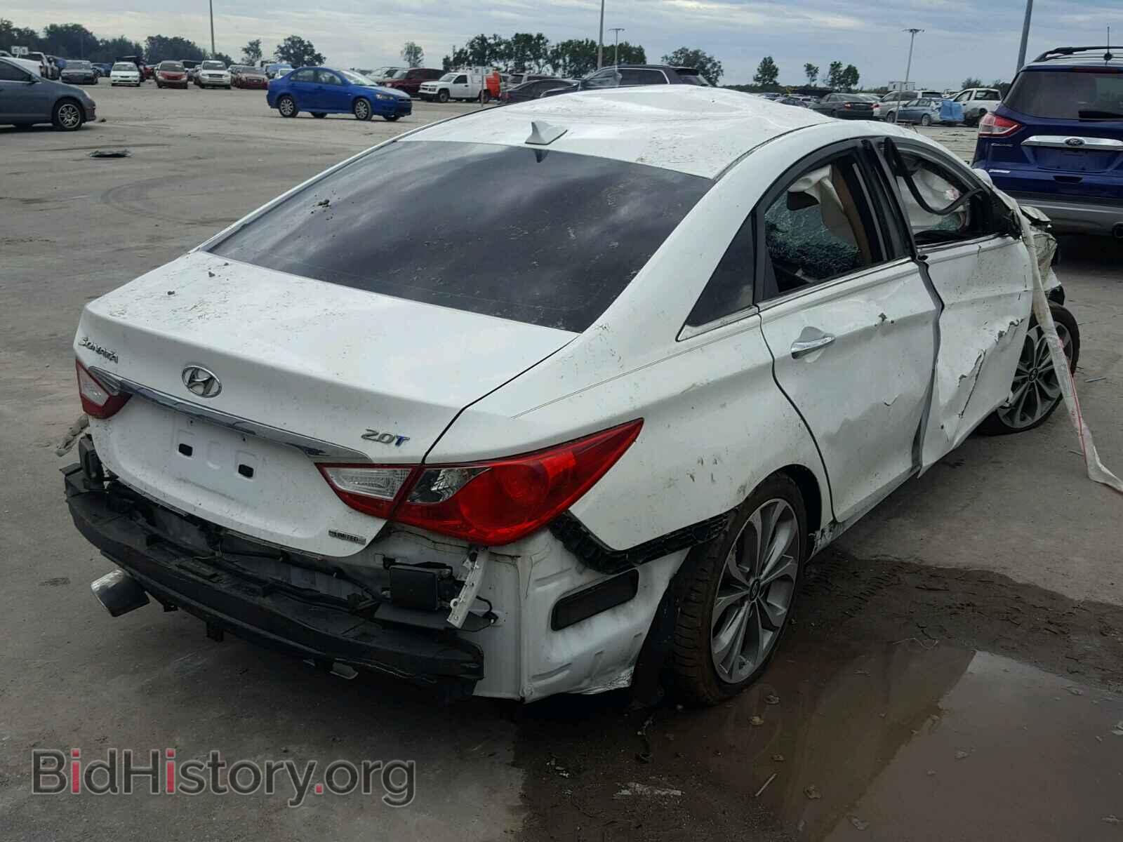 2014 HYUNDAI SONATA - VIN: 5NPEC4AB2EH847438 - Фото 4