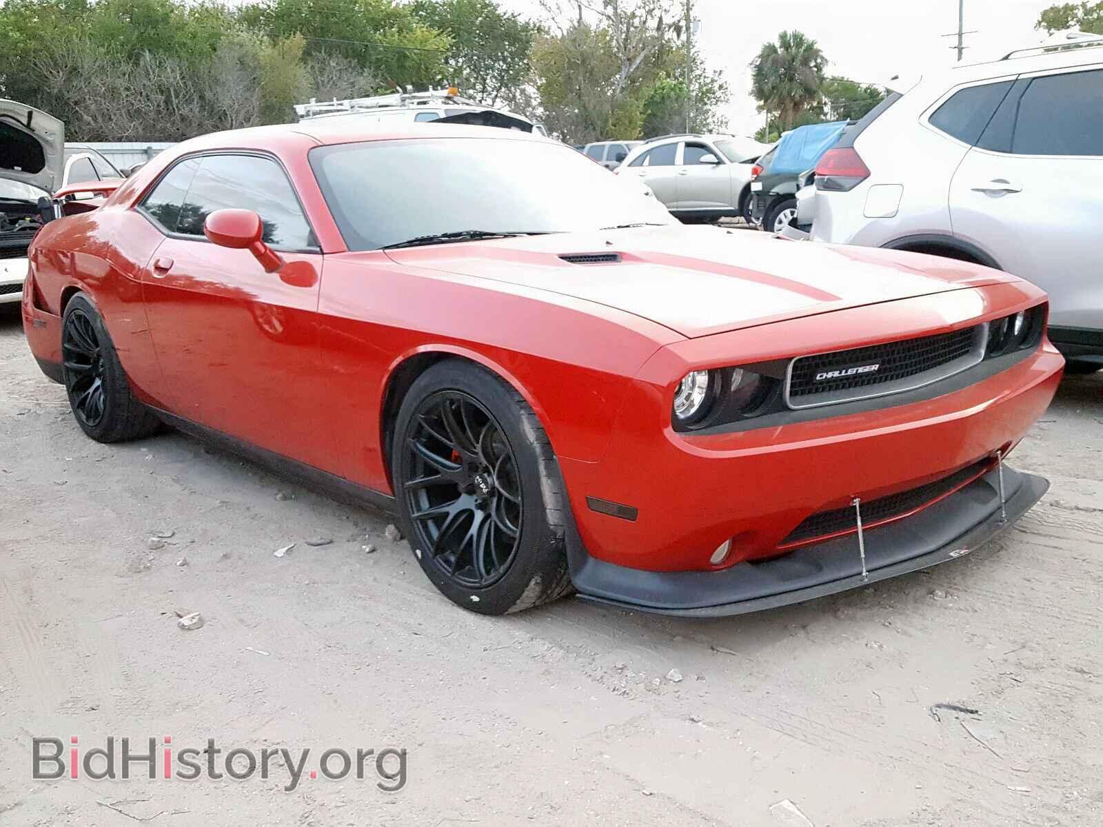Фотография 2C3CDYAGXCH281191 - DODGE CHALLENGER 2012