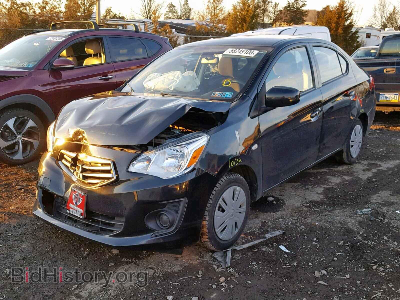 2017 MITSUBISHI MIRAGE - VIN: ML32F3FJ4HH001385 - Фото 2