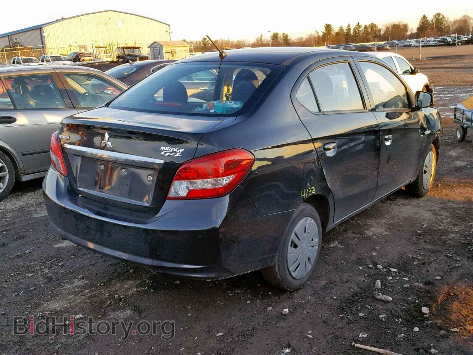 2017 MITSUBISHI MIRAGE - VIN: ML32F3FJ4HH001385 - Фото 4