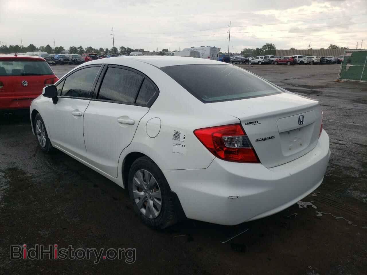 2012 HONDA CIVIC - VIN: 2HGFB2F57CH609879 - Фото 3