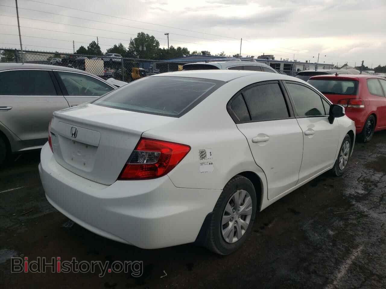 2012 HONDA CIVIC - VIN: 2HGFB2F57CH609879 - Фото 4