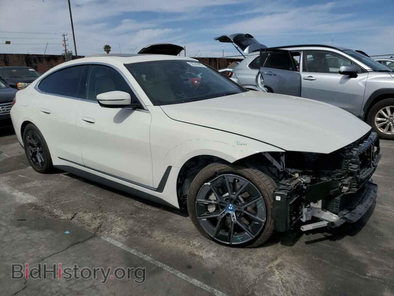 2024 BMW I4 EDRIVE - VIN: WBY43AW02RFS49446 - Фото 4