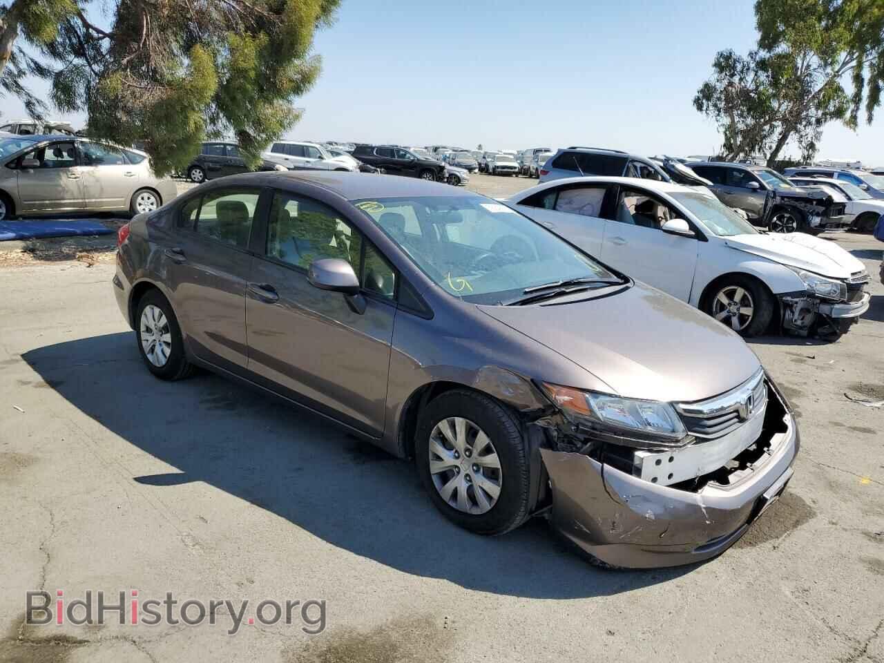 Фотография 2HGFB2F52CH545363 - HONDA CIVIC 2012