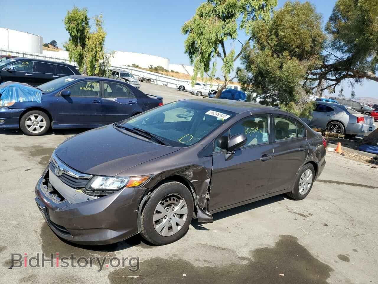 2012 HONDA CIVIC - VIN: 2HGFB2F52CH545363 - Photo 2