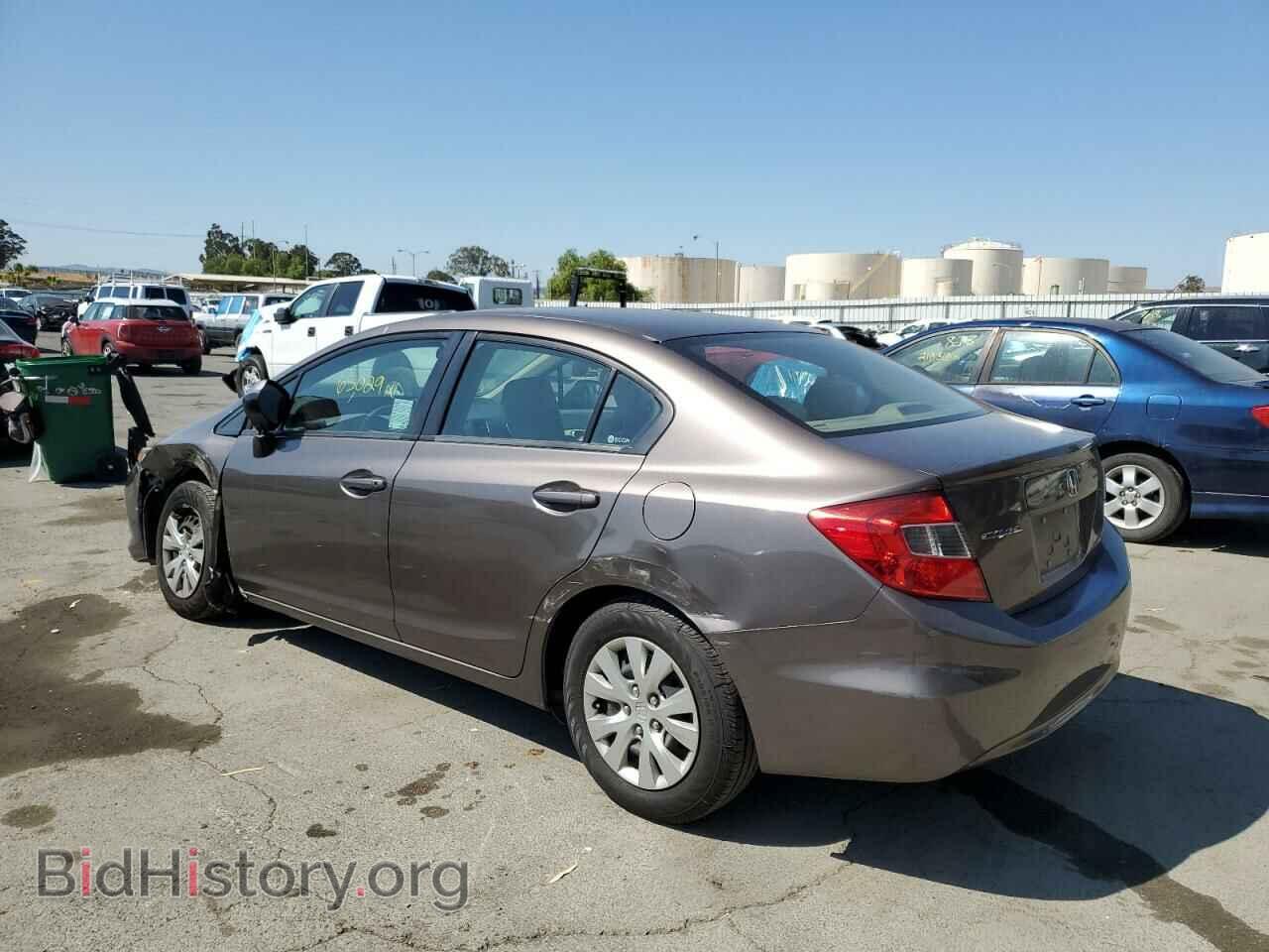 2012 HONDA CIVIC - VIN: 2HGFB2F52CH545363 - Photo 3