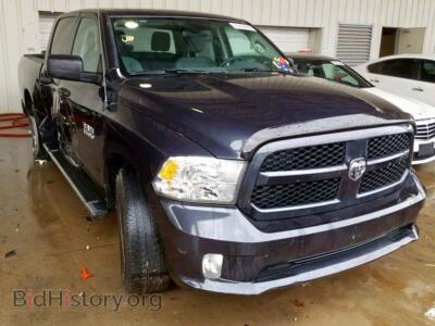 2017 RAM 1500 ST, черный — VIN 1C6RR6KG8HS547812, Copart