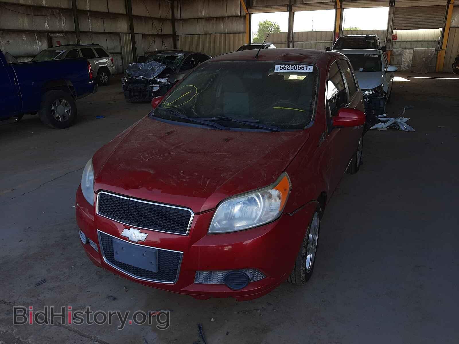 2011 CHEVROLET AVEO - VIN: KL1TD6DE0BB216472 - Фото 2