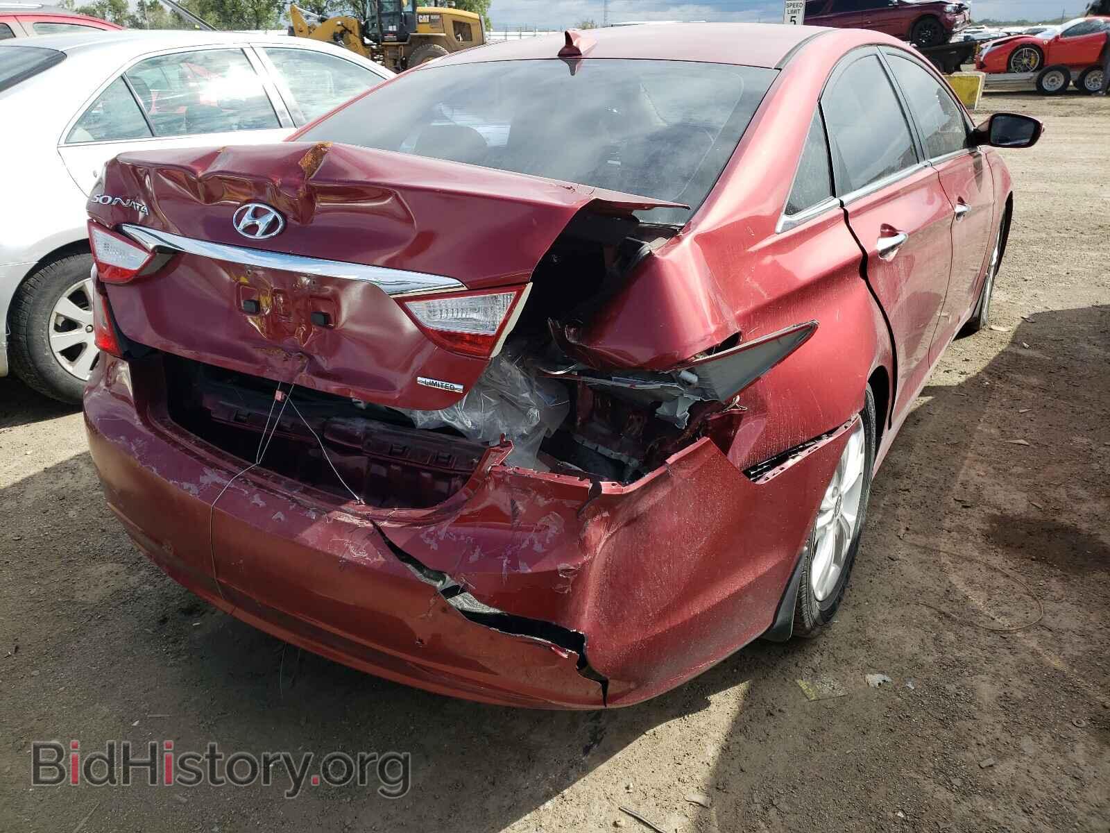 2013 HYUNDAI SONATA - VIN: 5NPEC4AC3DH572735 - Фото 4