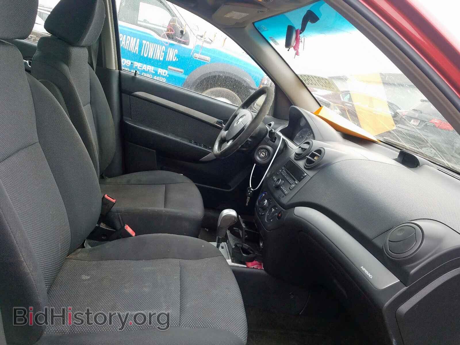 2011 CHEVROLET AVEO - VIN: KL1TD5DE0BB249837 - Фото 5