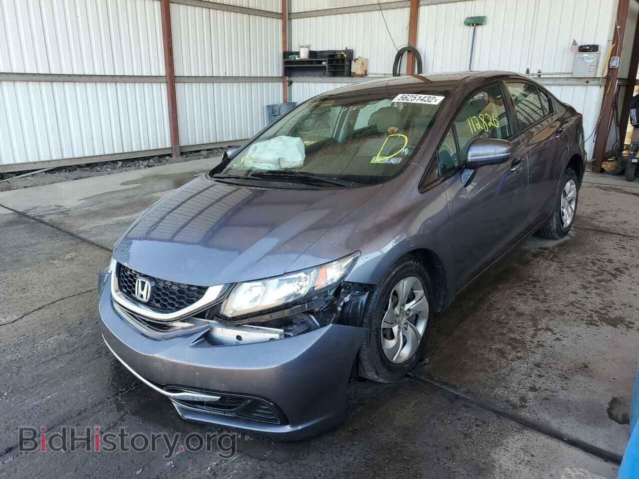 2014 HONDA CIVIC - VIN: 19XFB2F54EE206021 - Фото 2