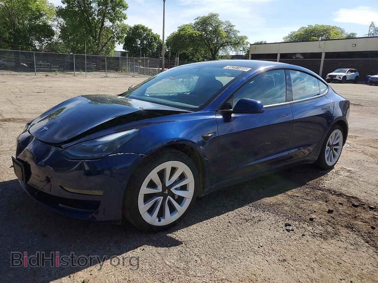Photo 5YJ3E1EA1NF189028 - TESLA MODEL 3 2022