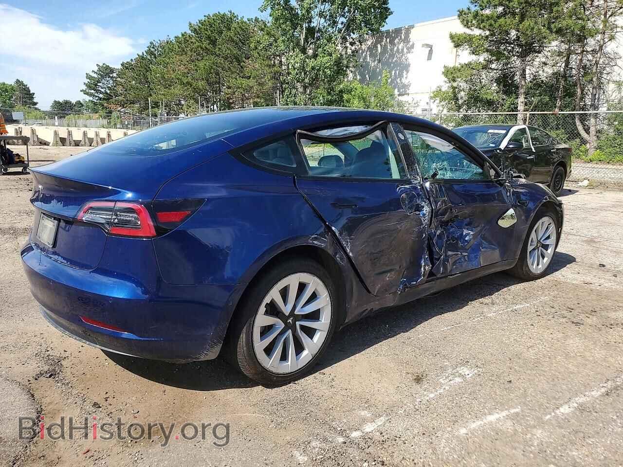 2022 TESLA MODEL 3 - VIN: 5YJ3E1EA1NF189028 - Фото 3