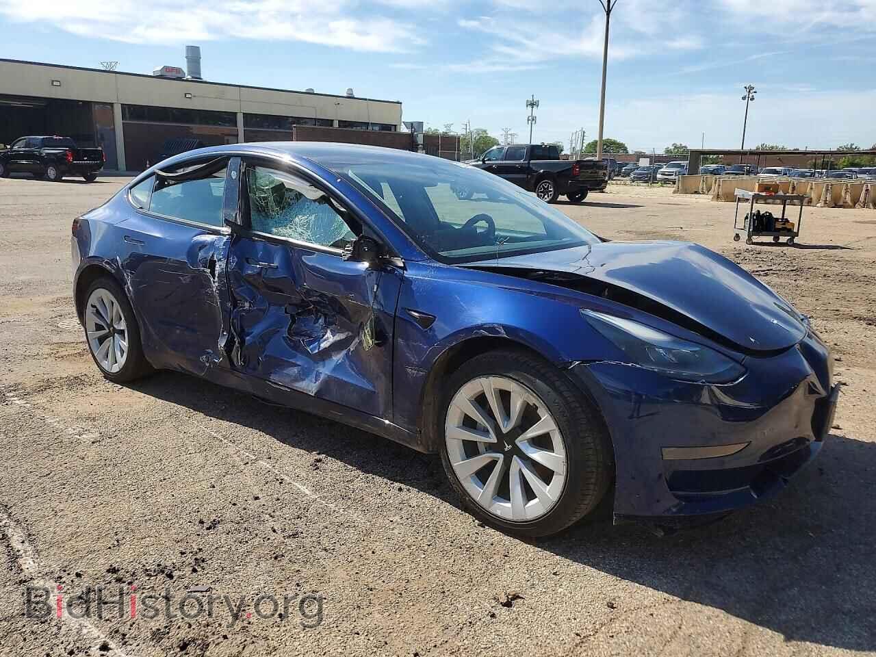 2022 TESLA MODEL 3 - VIN: 5YJ3E1EA1NF189028 - Фото 4