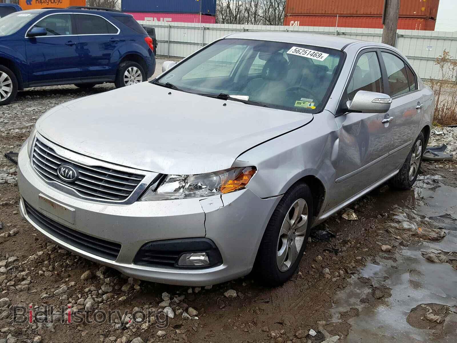 2009 KIA OPTIMA - VIN: KNAGE228795356022 - Фото 2